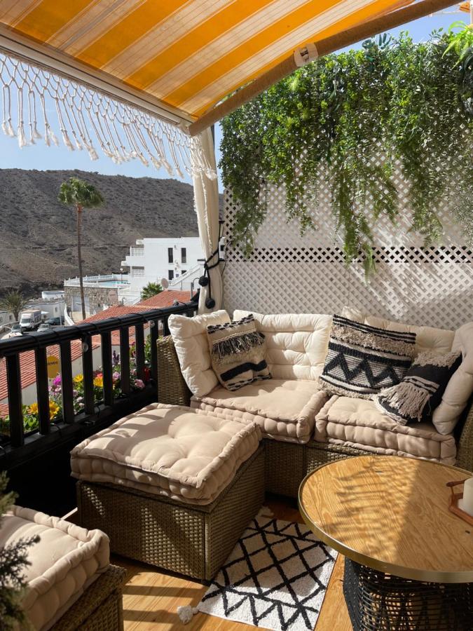 Boho Style Bungalow With Ocean View Mogán Exterior foto